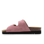 Minfot Moa Sandaler Dame Bio Semsket Skinn Antikk Rosa