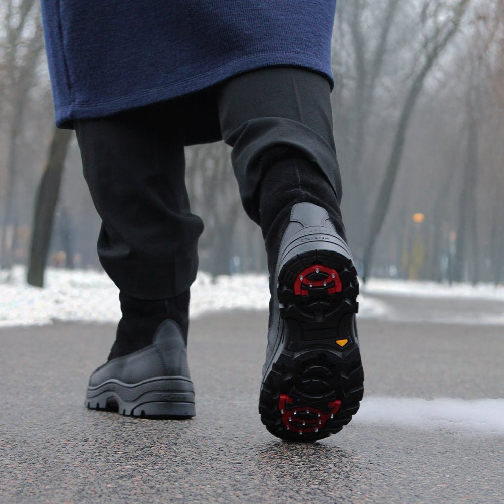 Produktbild 13 - Minfot North Piggesko Semsket skinn Svart