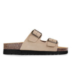 Minfot Moa Biosandaler Dame Mokka Anatomisk 2-stropper Beige