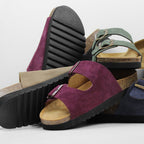 Minfot Moa Sandaler Bio Semsket Skinn Bordeaux