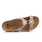 Scholl Sandaler New Bogota Bioprint Dame Gold