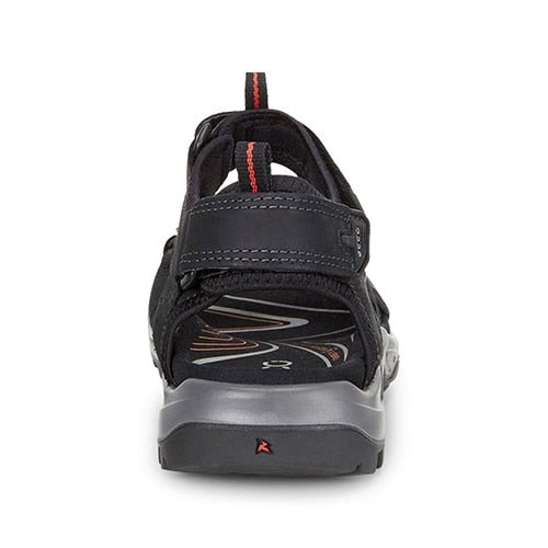 ECCO Sandal Herre Offroad Black Oil Nubuck