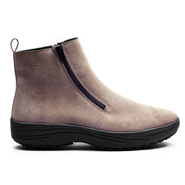 Minfot Boots Orsa Semsket skinn Beige