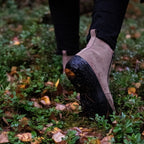 Minfot Boots Orsa Semsket skinn Dame Beige