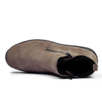 Minfot Boots Orsa Semsket skinn Dame Beige
