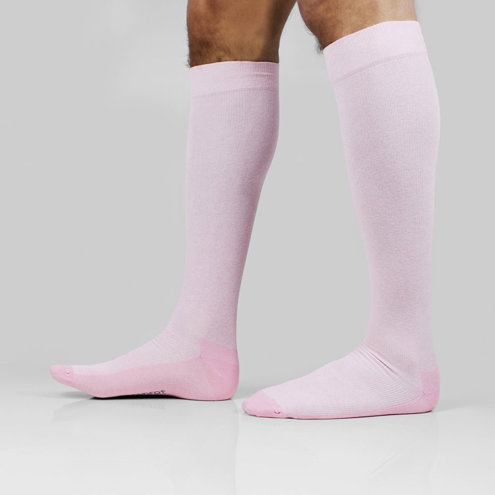 Minfot Støttestrømper Pastell Bomull Eco 5-pk