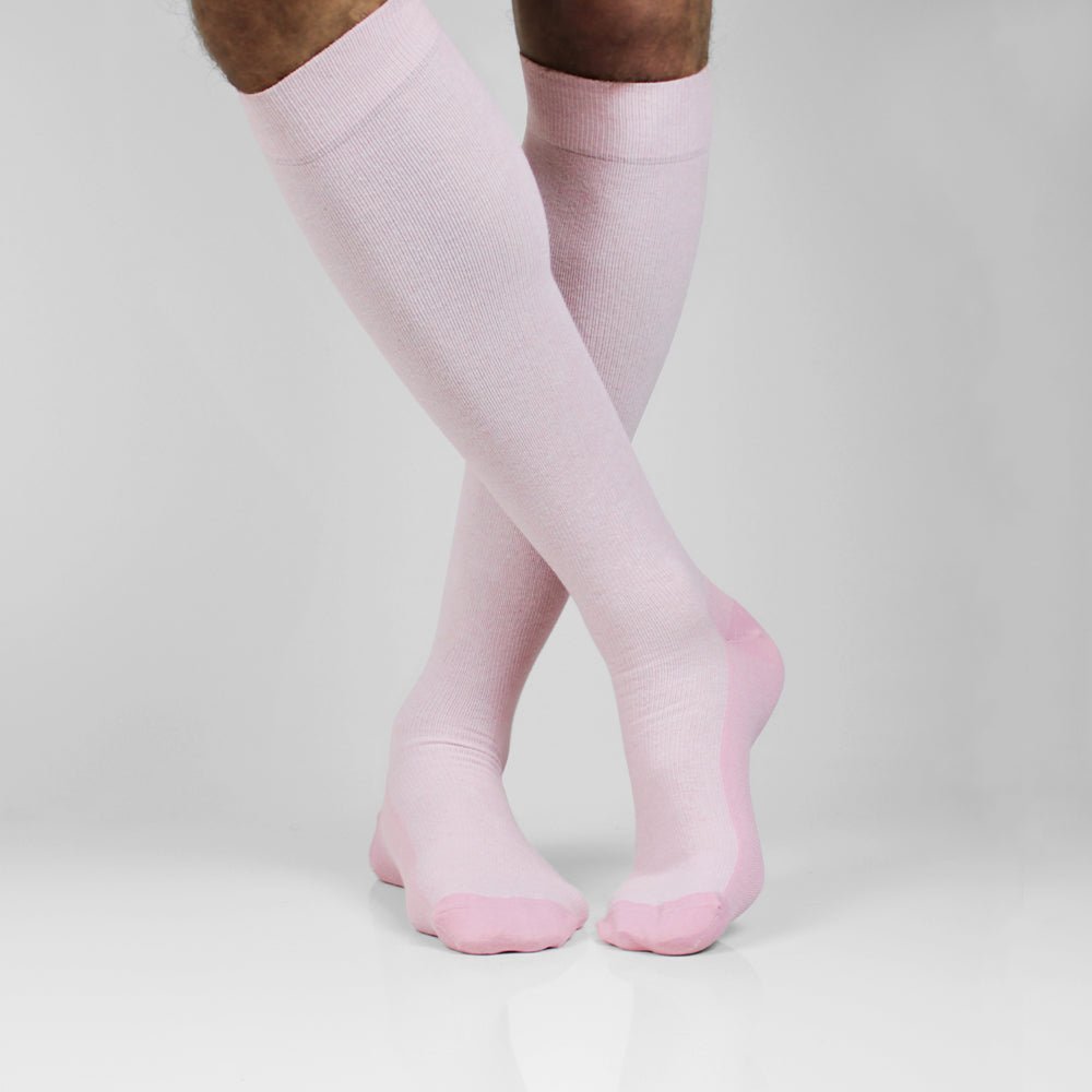 Minfot Støttestrømper Pastell Bomull Eco 5-pk