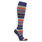 SupCare Støttestrømper Bambus Stripes Blue 1-pk