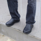 Minfot Rex Loafer Herre Vannavvisende TEX Skinn Svart
