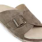 Minfot Li Sandaler Dame Semsket Hallux Valgus Primo Soft Stone