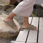 Minfot Li Sandaler Dame Semsket Hallux Valgus Primo Soft Stone