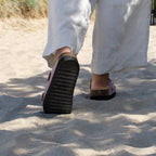 Minfot Daisy Sandaler Dame Semsket Skinn Rosa