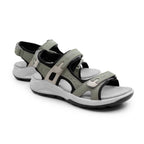 Minfot Nyhamn Sandaler Dame Green Beige