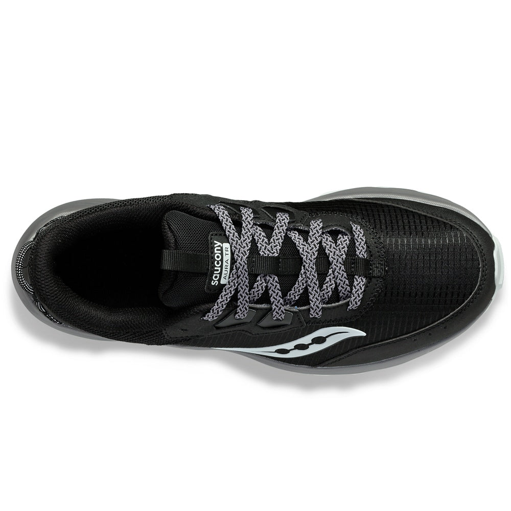 Saucony Aura TR Men Black Gravel