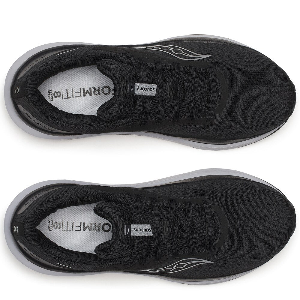Saucony Echelon 10 Løpesko Dame Bred Black Silver