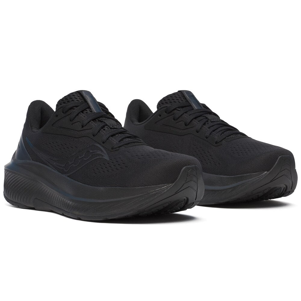 Saucony Echelon 10 Løpesko Dame Bred Triple Black