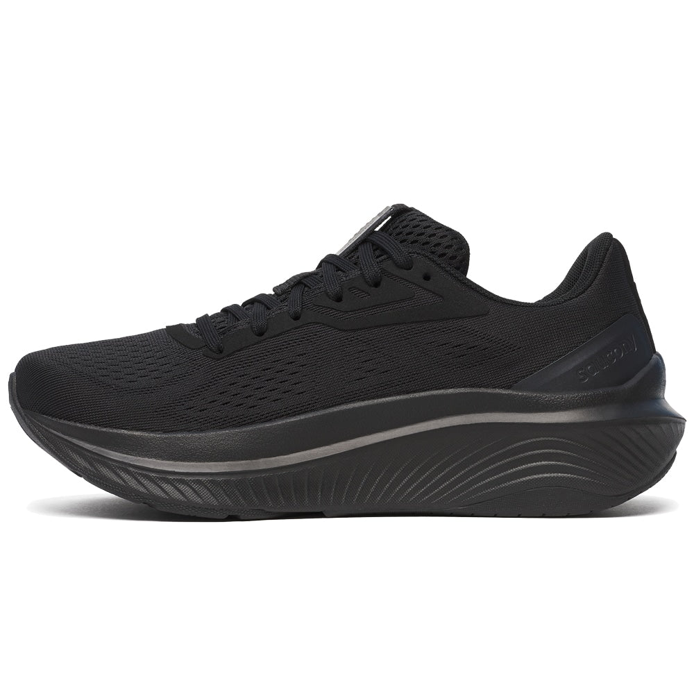 Saucony Echelon 10 Løpesko Dame Bred Triple Black