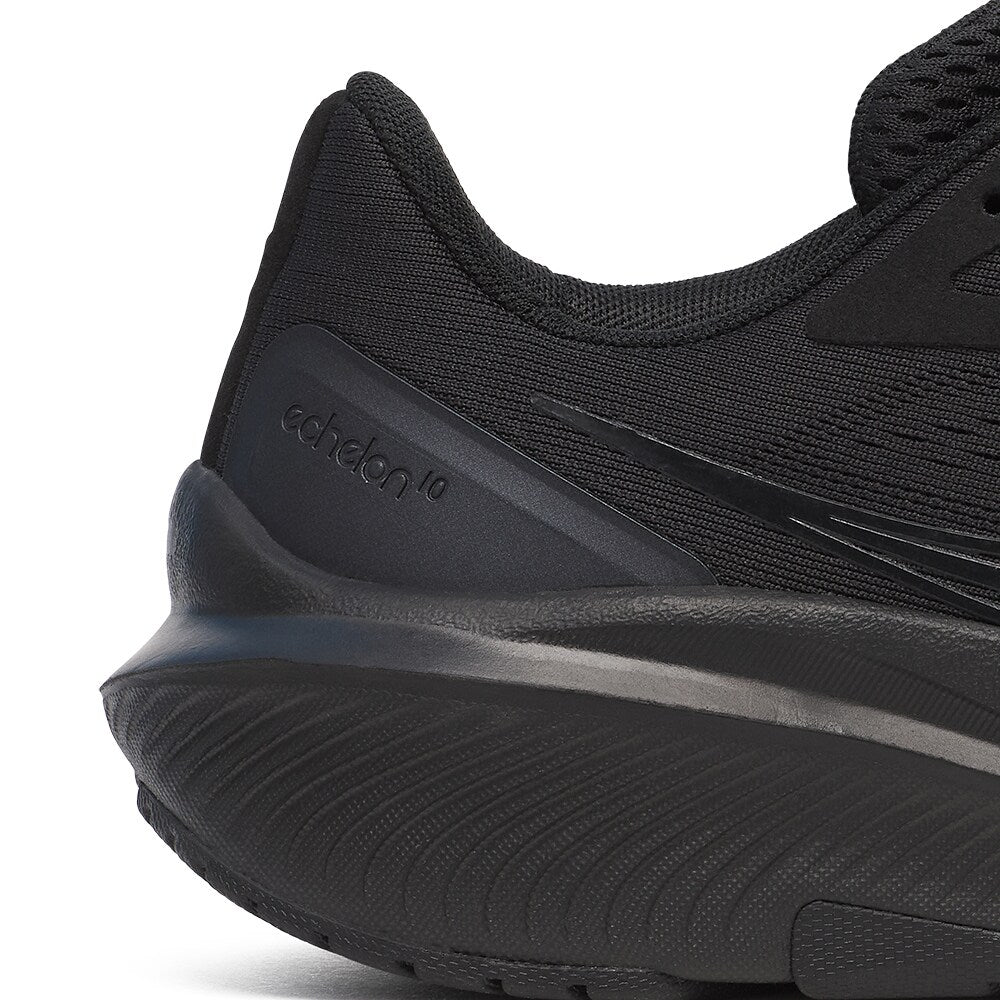Saucony Echelon 10 Løpesko Dame Bred Triple Black