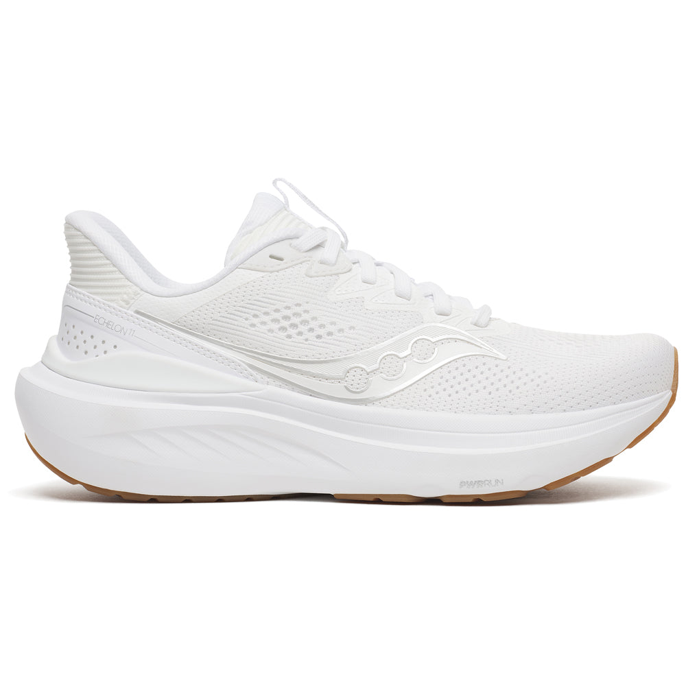 Saucony Echelon 11 Løpesko Dame Bred White Gum