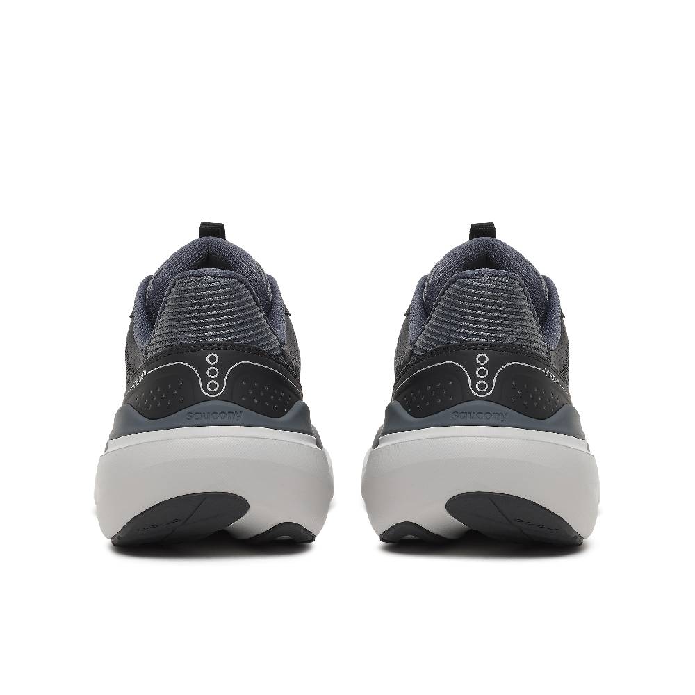 Saucony Echelon 11 Løpesko Herre Ekstra Bred Black Gunmetal