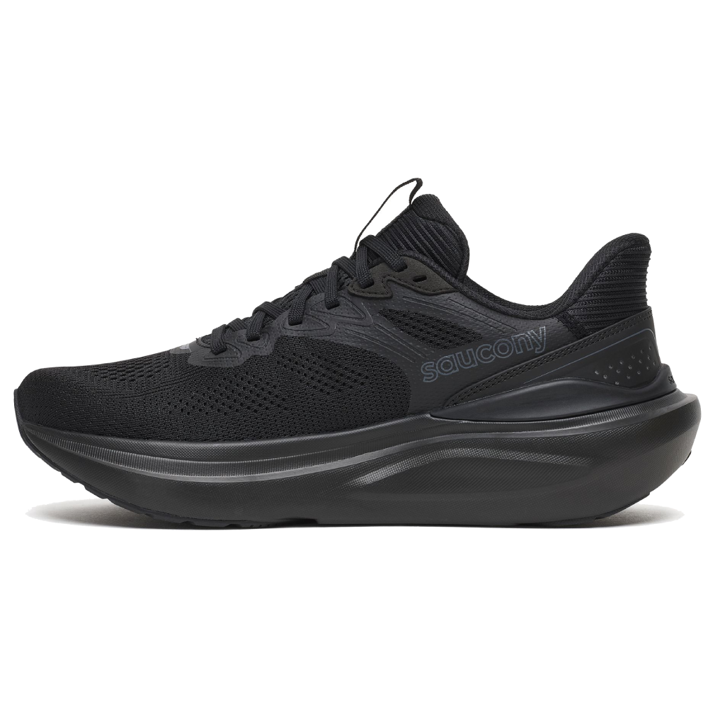 Saucony Echelon 11 Løpesko Dame Bred Triple Black
