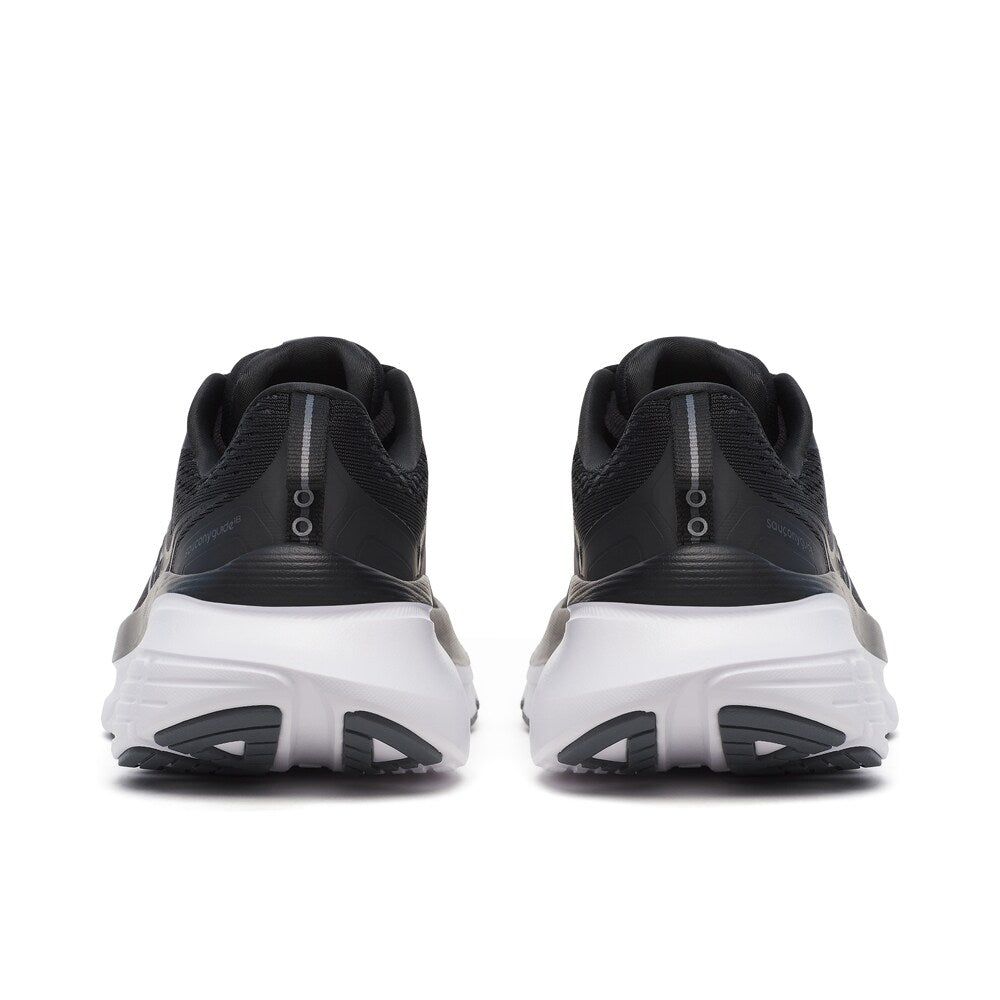 Saucony Guide 18 Løpesko Dame Bred Svart Hvit