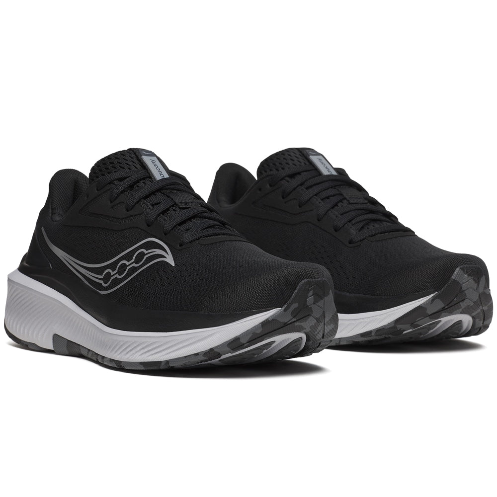 Saucony Echelon 10 Løpesko Herre Ekstra Bred Black Silver