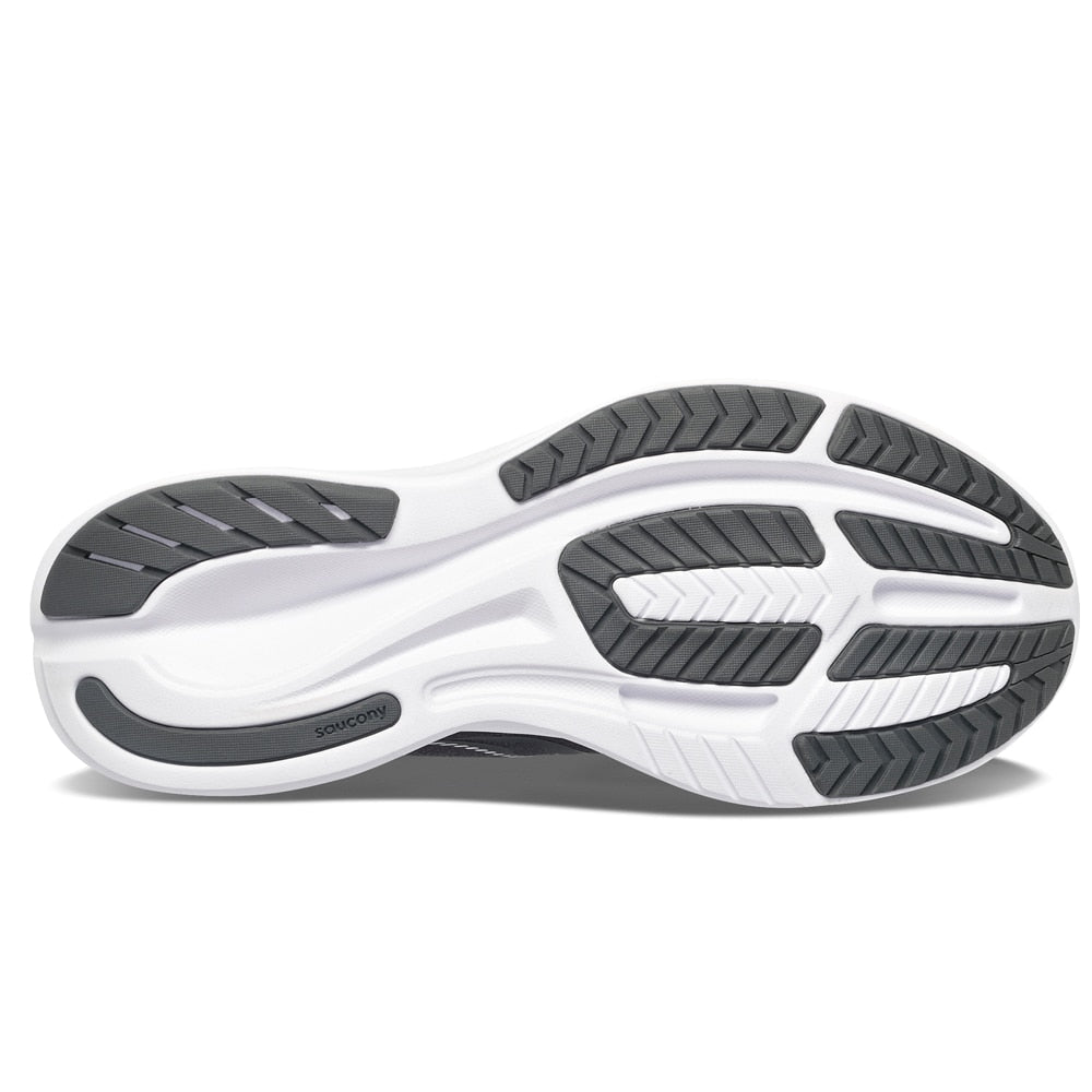 Saucony Ride 15 Løpesko Herre Svart Hvit