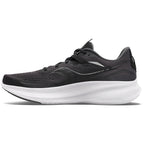 Saucony Ride 15 Løpesko Dame Svart Hvit