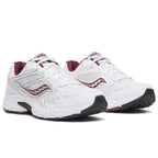 Saucony Ride Millennium Sneakers Unisex White Maroon