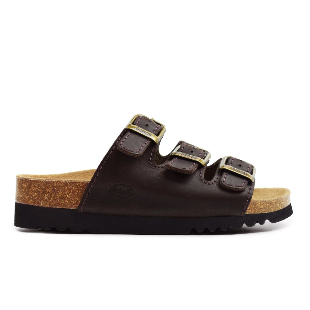 Produktbild 2 - Scholl Damsandal Rio AD Dark Brown
