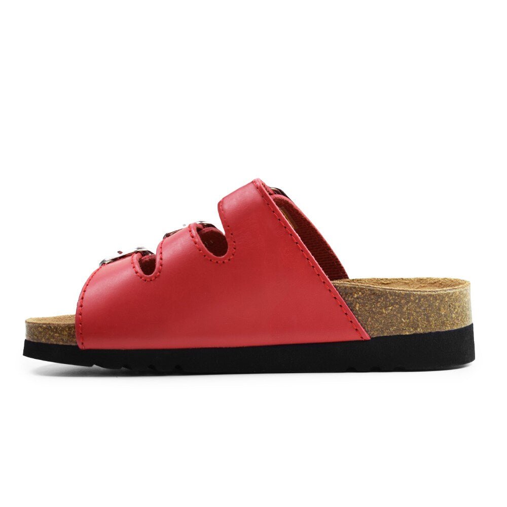 Produktbild 4 - Scholl Damsandal Rio Wedge AD Röd