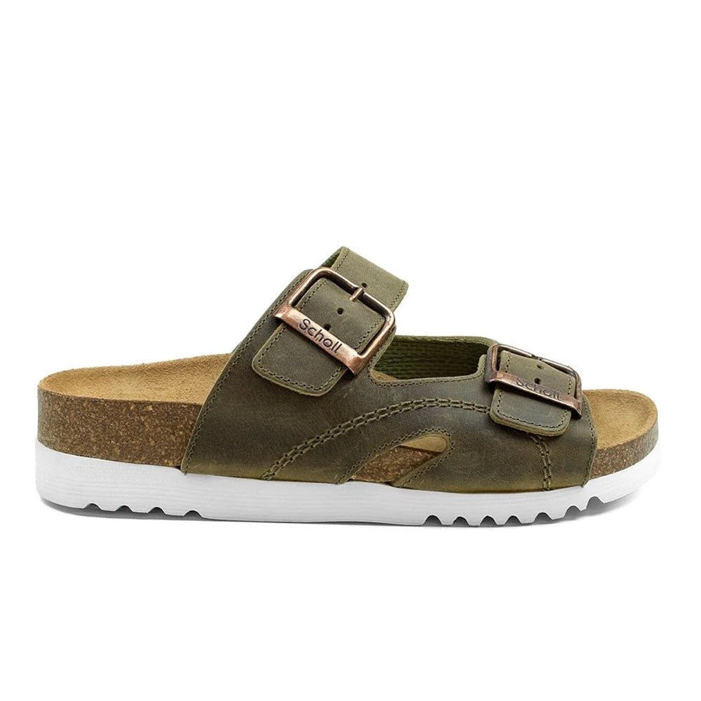 Scholl Sandal Dame Moldava Oliv