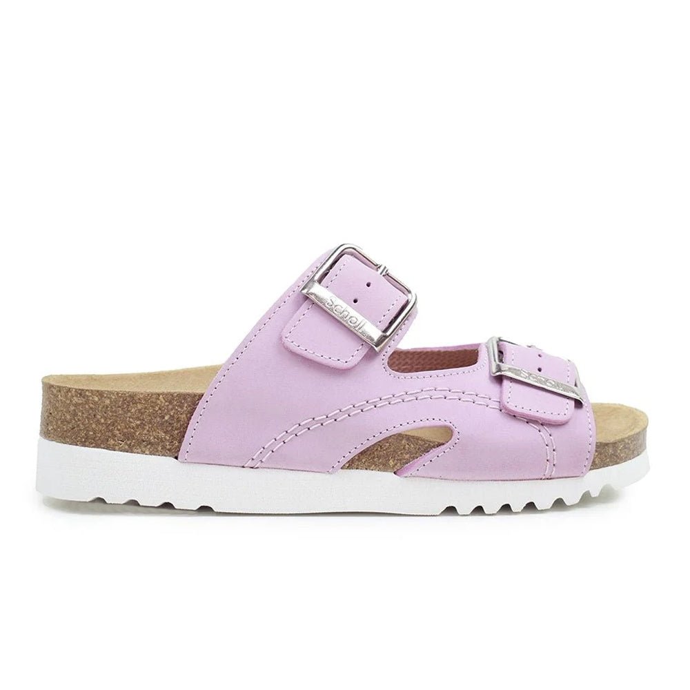 Scholl Sandaler Dame Adapta Moldava Nubuck Pale Pink