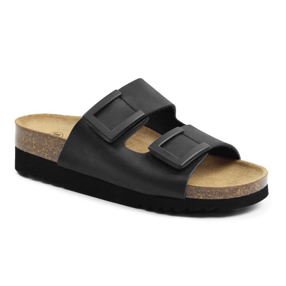 Scholl Sandaler Dame Adapta Monterey Black
