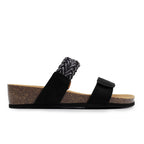 Scholl Sandaler Dame Ostuni Black
