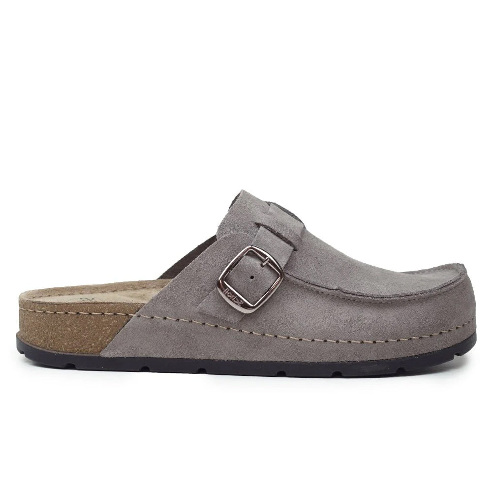 Scholl Tøfler Bora Moccasin Grey