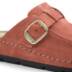 Scholl Tøfler Dame Bora Moccasin Red
