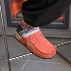 Scholl Tøfler Dame Bora Moccasin Red