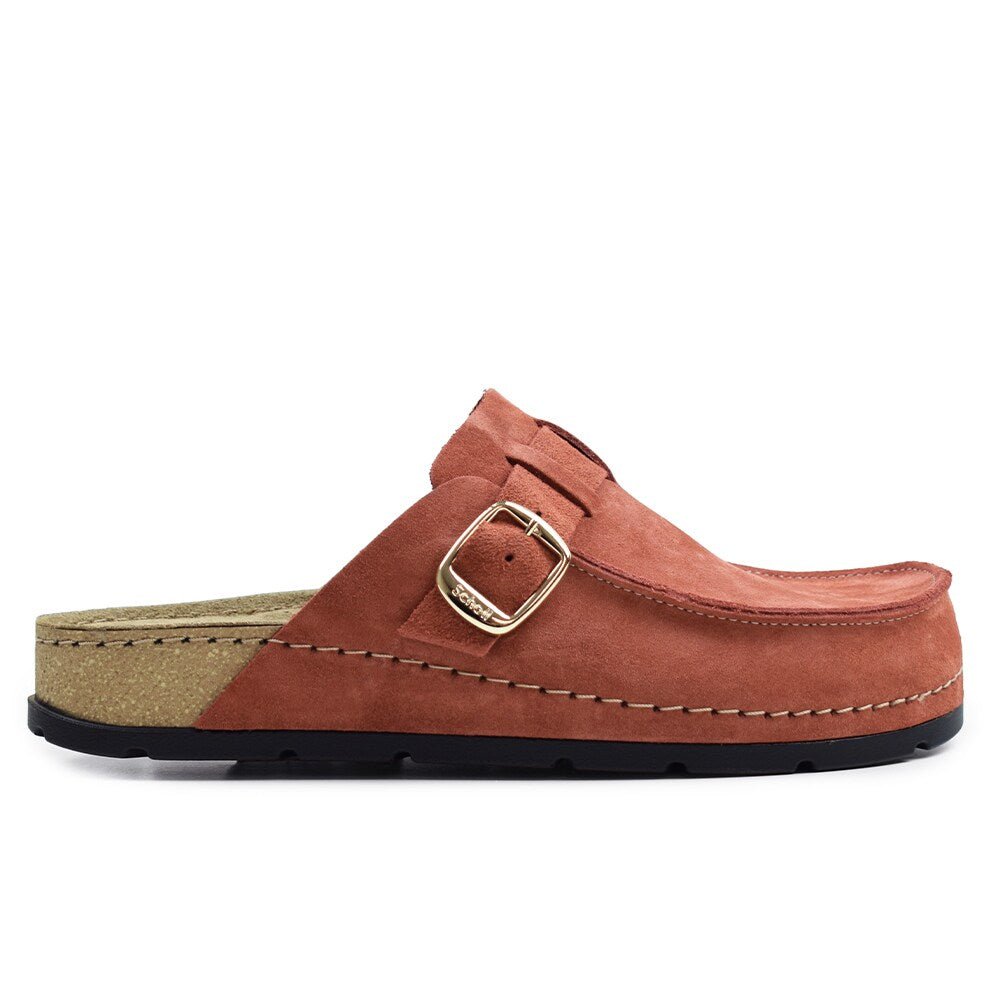 Scholl Tøfler Dame Bora Moccasin Red