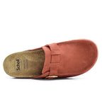 Scholl Tøfler Dame Bora Moccasin Red