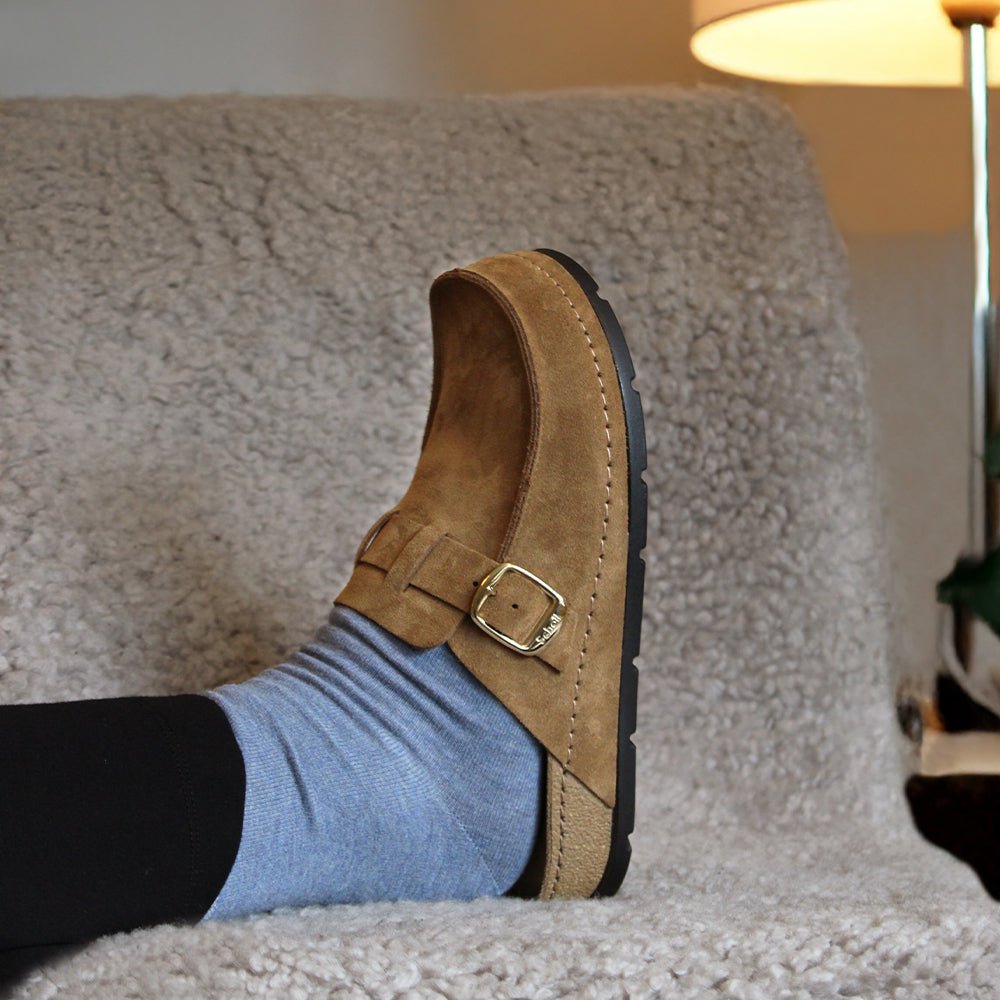 Produktbild 2 - Scholl Tofflor Dam Bora Moccasin Tan