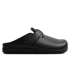 Scholl Tøfler Elio Strap Lær Black