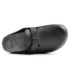 Scholl Tøfler Elio Strap Lær Black