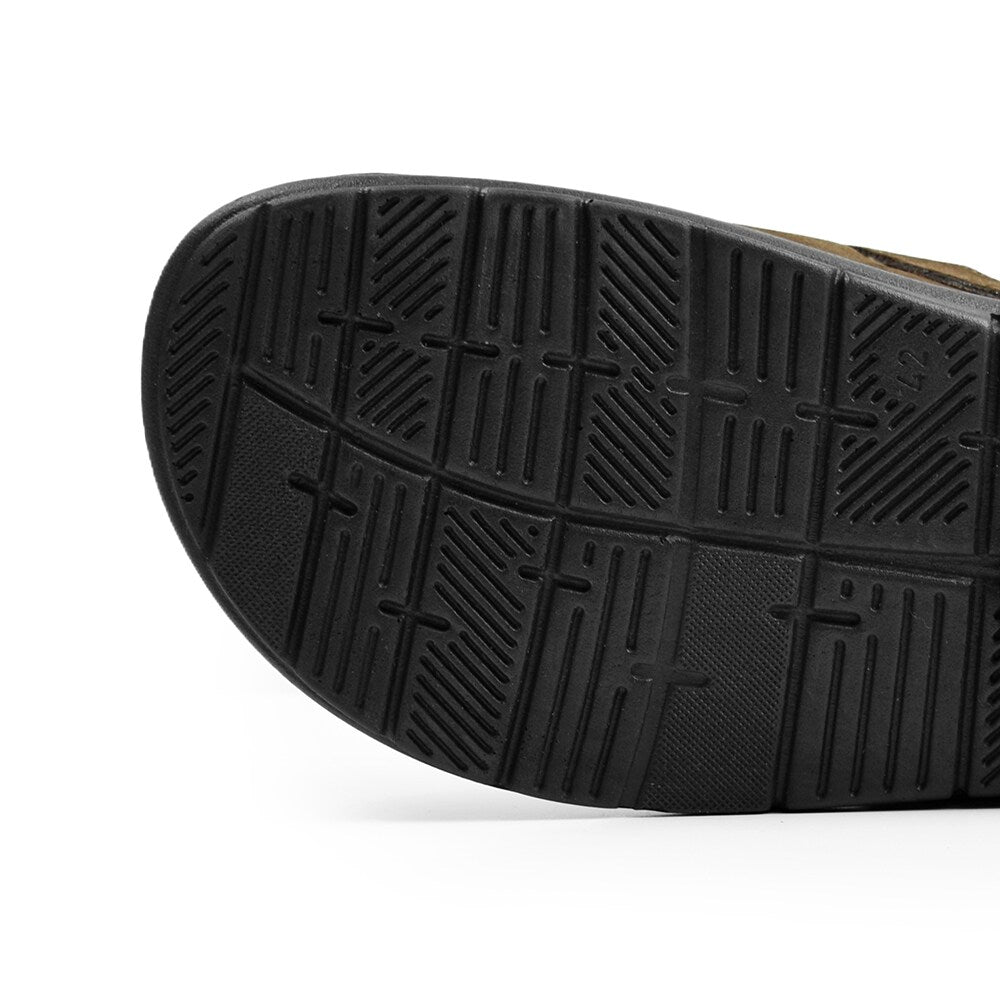 Scholl Tøfler Herre Inverness Semsket skinn Brown