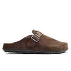 Scholl Tøfler Herre Inverness Semsket skinn Brown