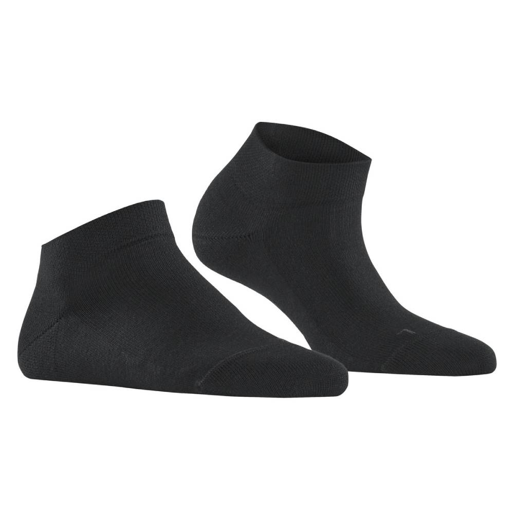 Falke Sensitive London damesokker i sort, ideelle som sneakersokker.