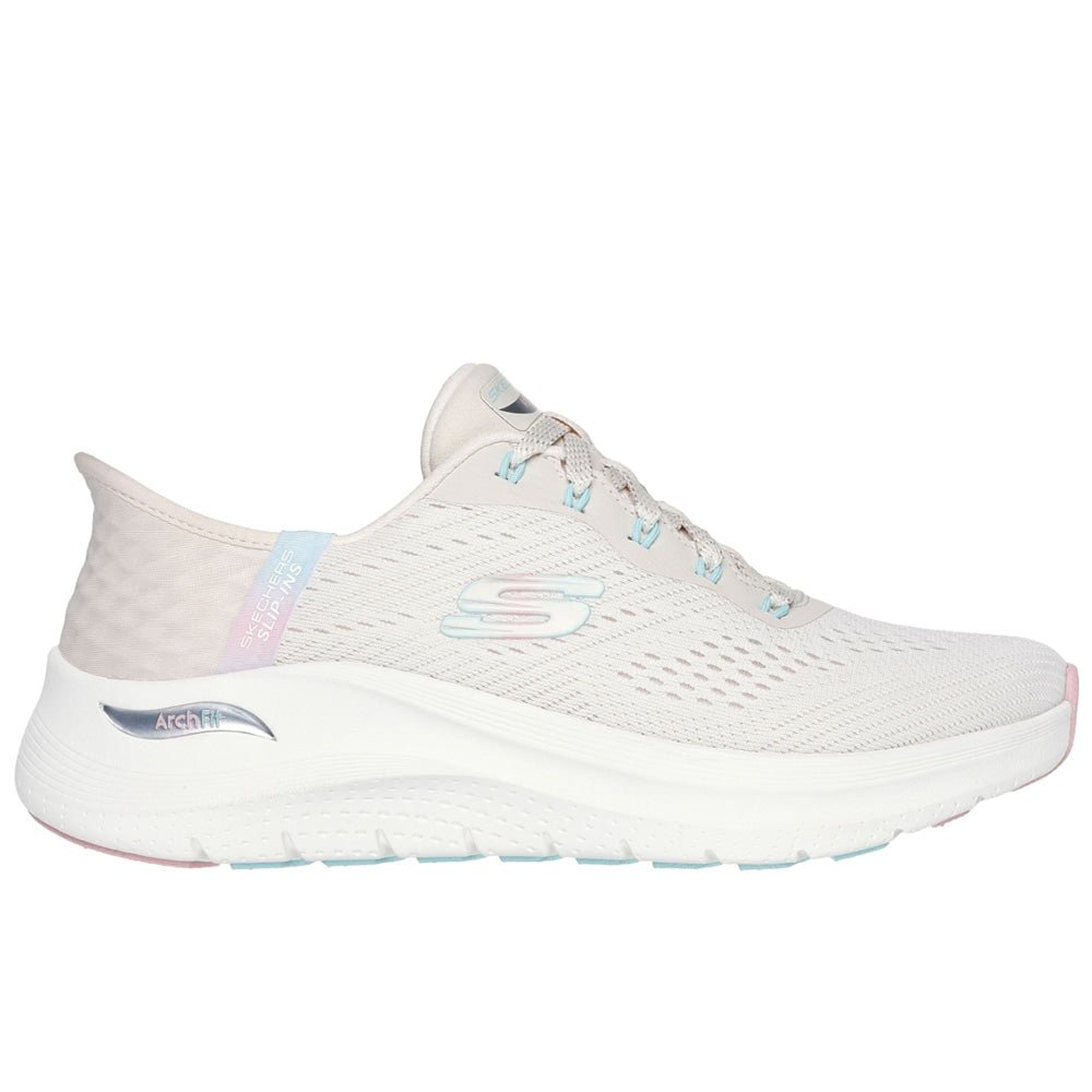 Skechers Womens Arch Fit 2.0 Slip-Ins Nature Pink