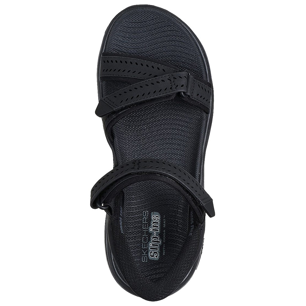 Skechers Sandaler Go Walk Arch Fit 2.0 Slip-Ins Dame Svart