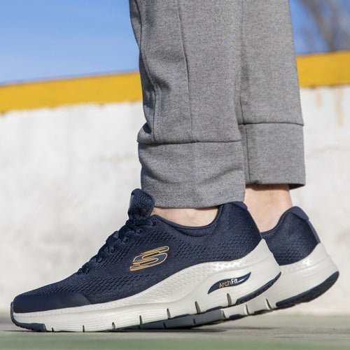 Produktbild 2 - Skechers Mens Arch Fit Navy